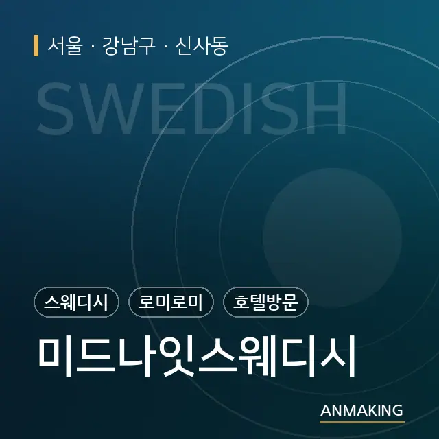 서울 강남구 미드나잇스웨디시 안내 이미지