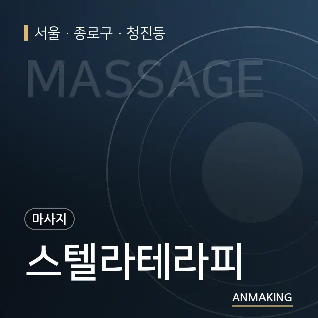 서울 종로구 스텔라테라피 안내 이미지