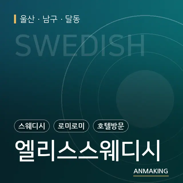 울산 남구 엘리스스웨디시 안내 이미지