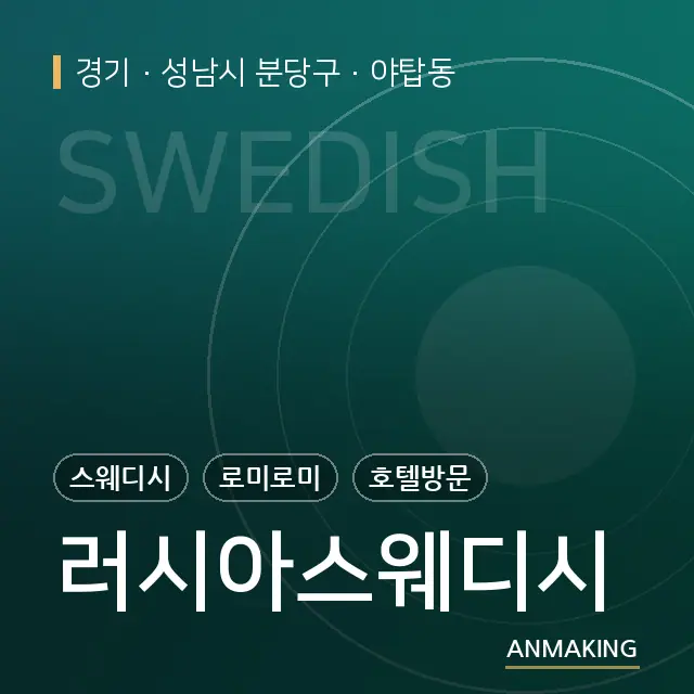 경기 성남시 분당구 러시아스웨디시 안내 이미지