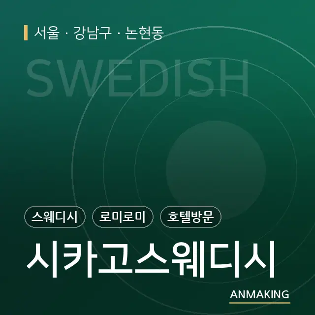 서울 강남구 시카고스웨디시 안내 이미지