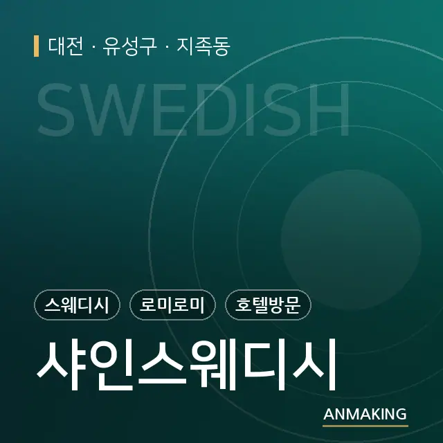 대전 유성구 샤인스웨디시 안내 이미지