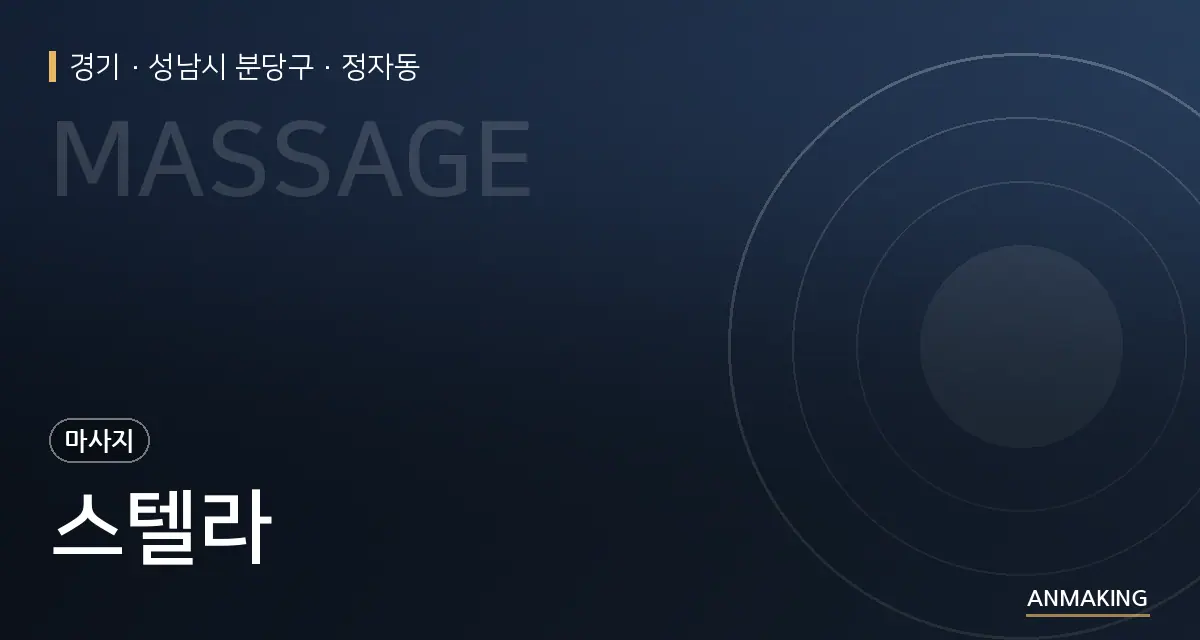 경기 성남시 분당구 스텔라 안내 이미지