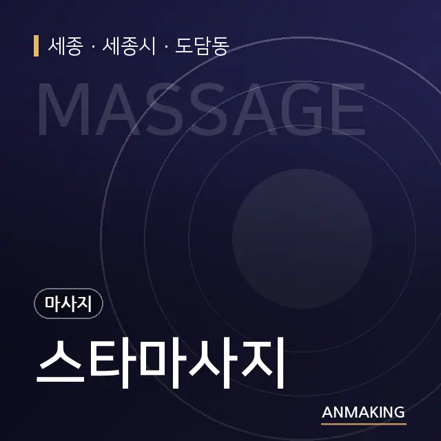 세종 세종시 스타마사지 안내 이미지