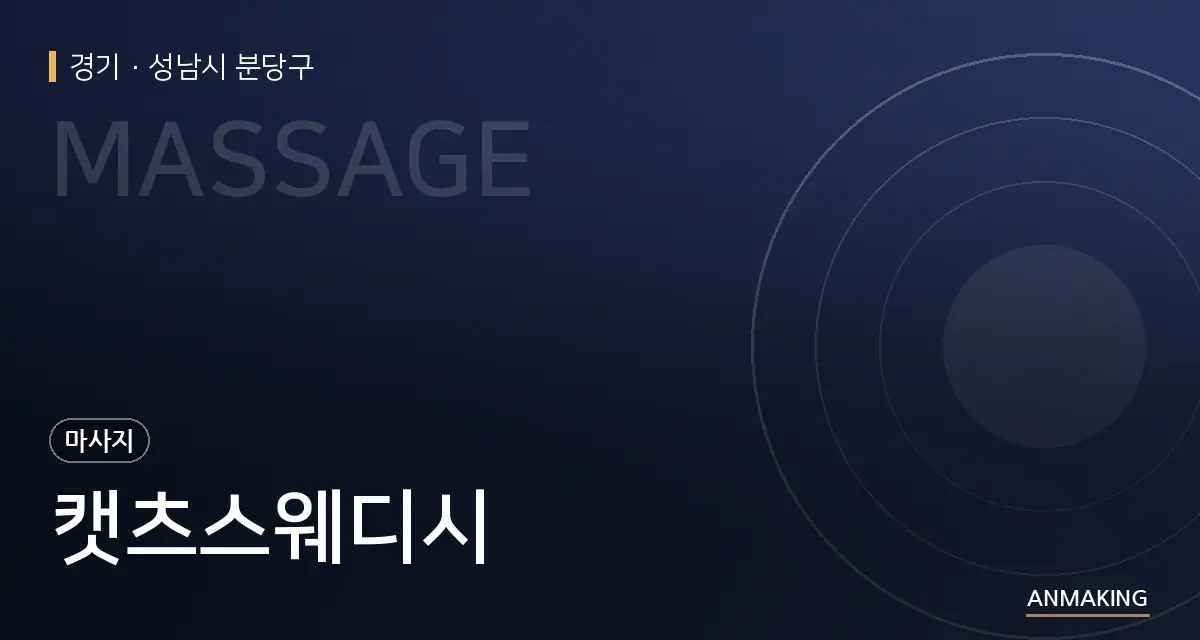 경기 성남시 분당구 캣츠스웨디시 안내 이미지