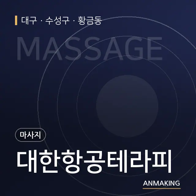 대구 수성구 대한항공테라피 안내 이미지
