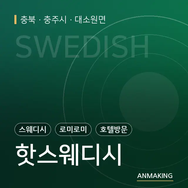 충북 충주시 핫스웨디시 안내 이미지