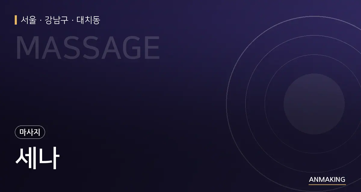 서울 강남구 세나 안내 이미지