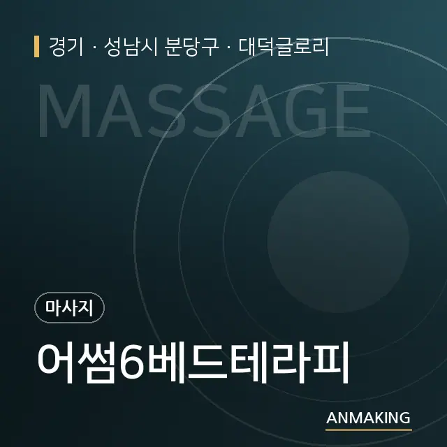 경기 성남시 분당구 어썸6베드테라피 안내 이미지