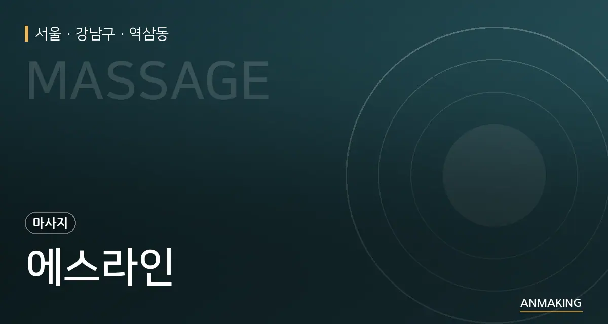 서울 강남구 에스라인 안내 이미지