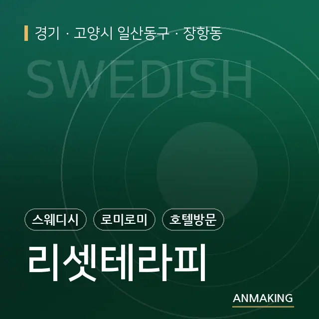 경기 고양시 일산동구 리셋테라피 안내 이미지
