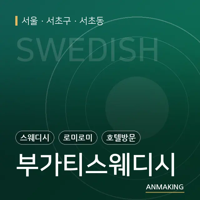 서울 서초구 부가티스웨디시 안내 이미지