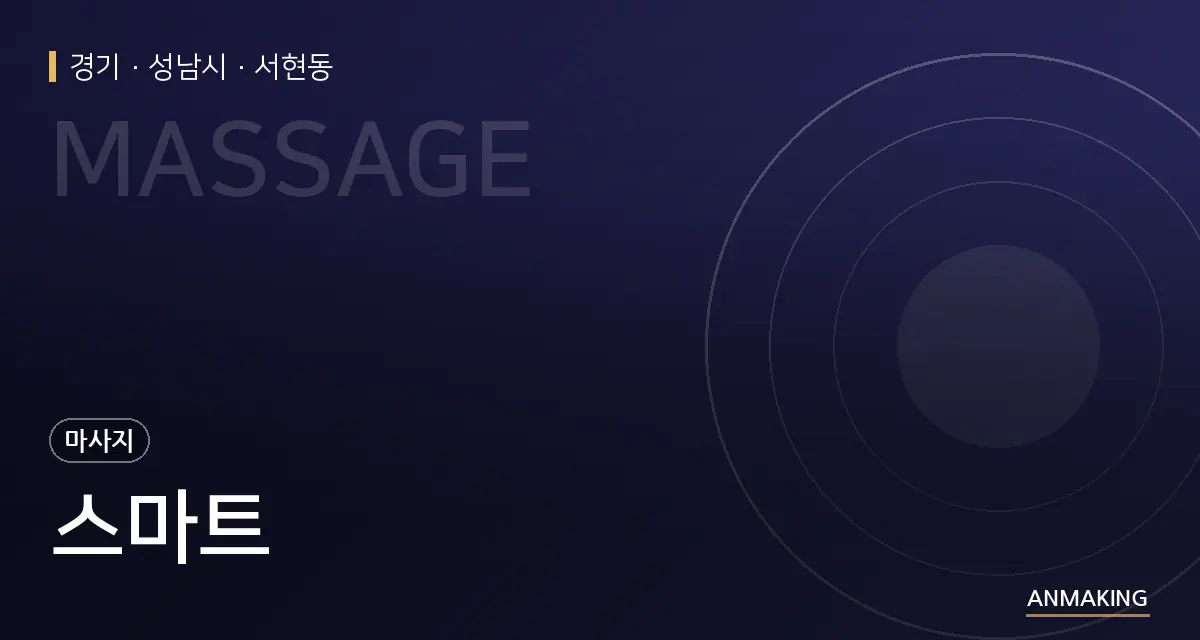경기 성남시 스마트 안내 이미지