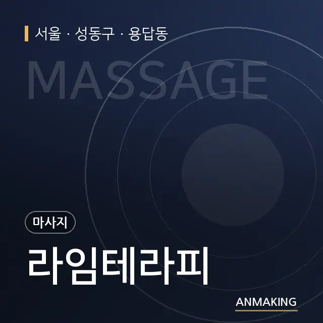 서울 성동구 라임테라피 안내 이미지