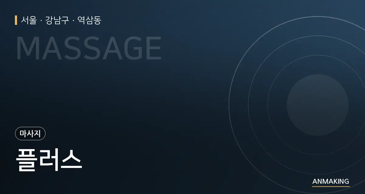 서울 강남구 플러스 안내 이미지