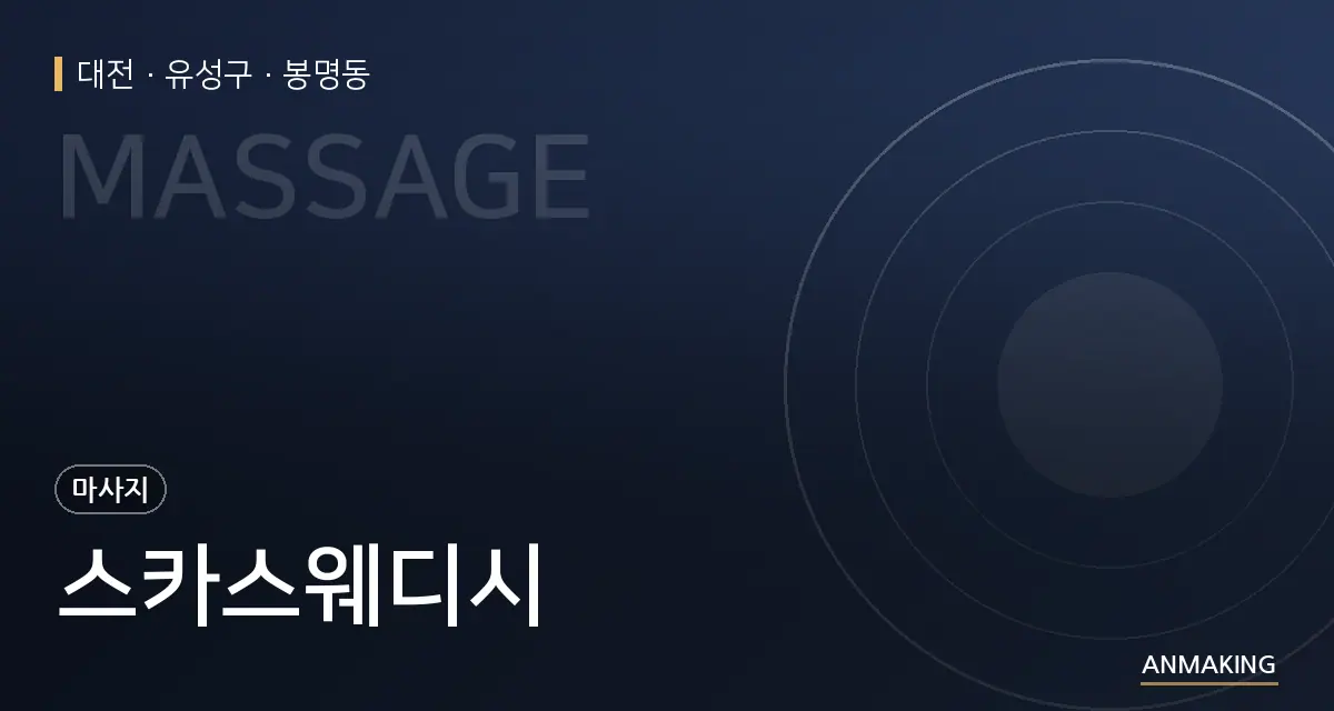 대전 유성구 스카스웨디시 안내 이미지