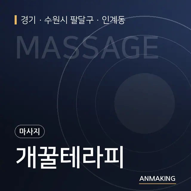 경기 수원시 팔달구 개꿀테라피 안내 이미지