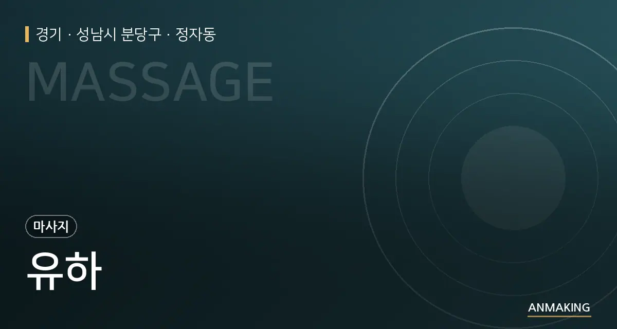 경기 성남시 분당구 유하 안내 이미지