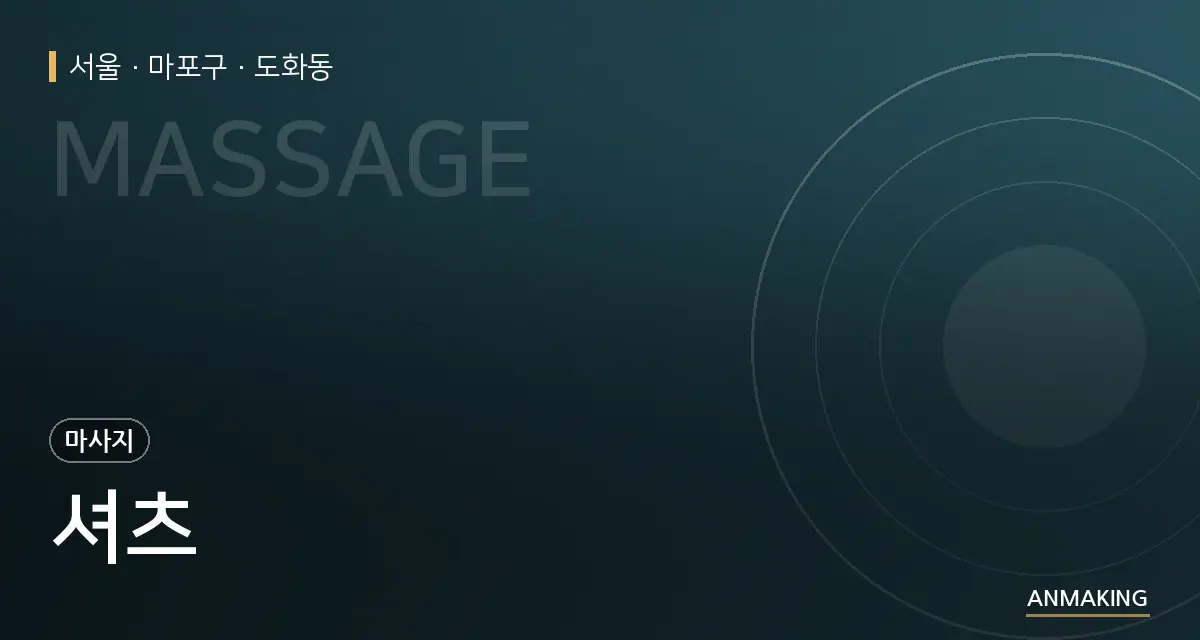 서울 마포구 셔츠 안내 이미지