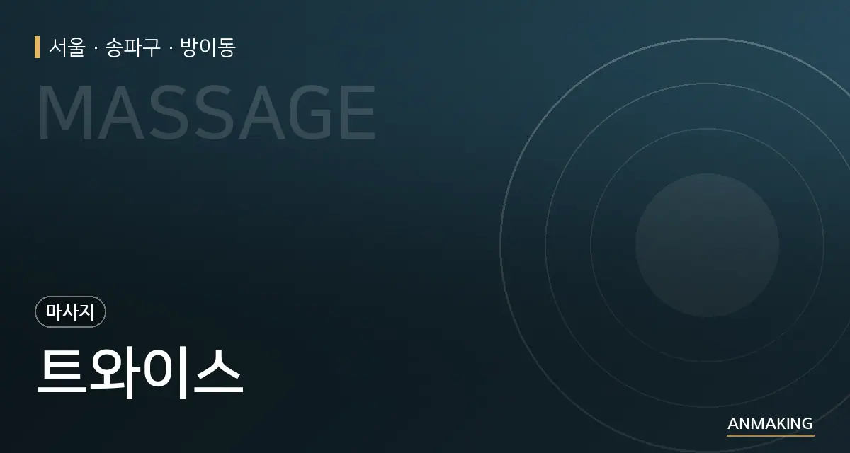서울 송파구 트와이스 안내 이미지