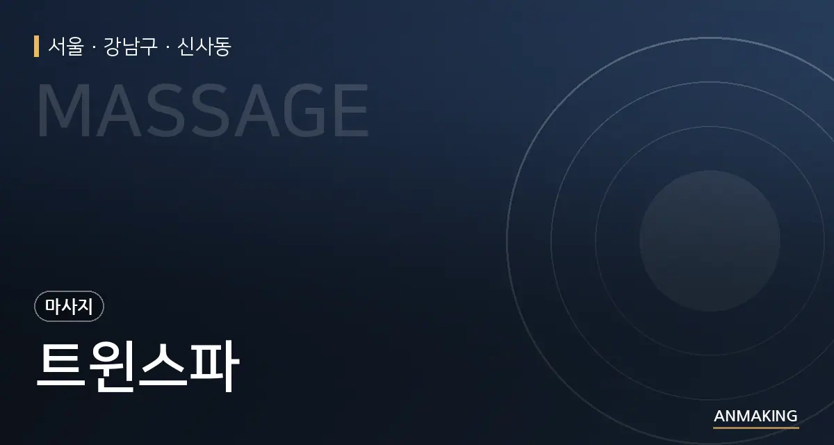 서울 강남구 트윈스파 안내 이미지