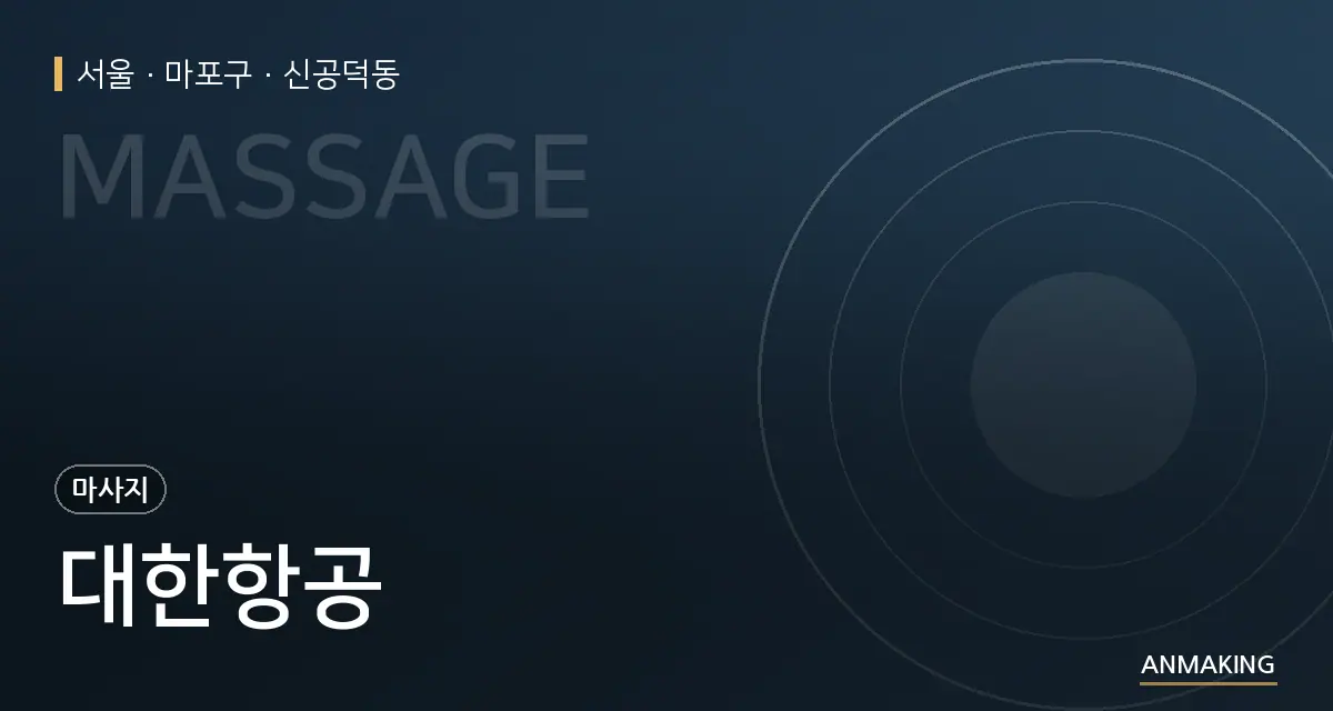 서울 마포구 대한항공 안내 이미지