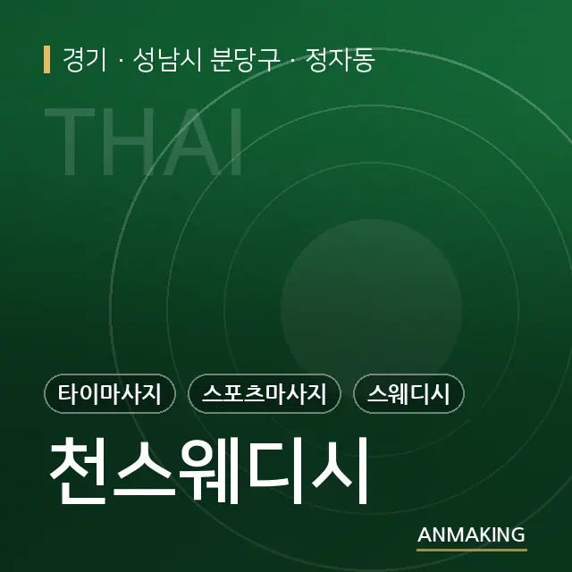 경기 성남시 분당구 천스웨디시 안내 이미지